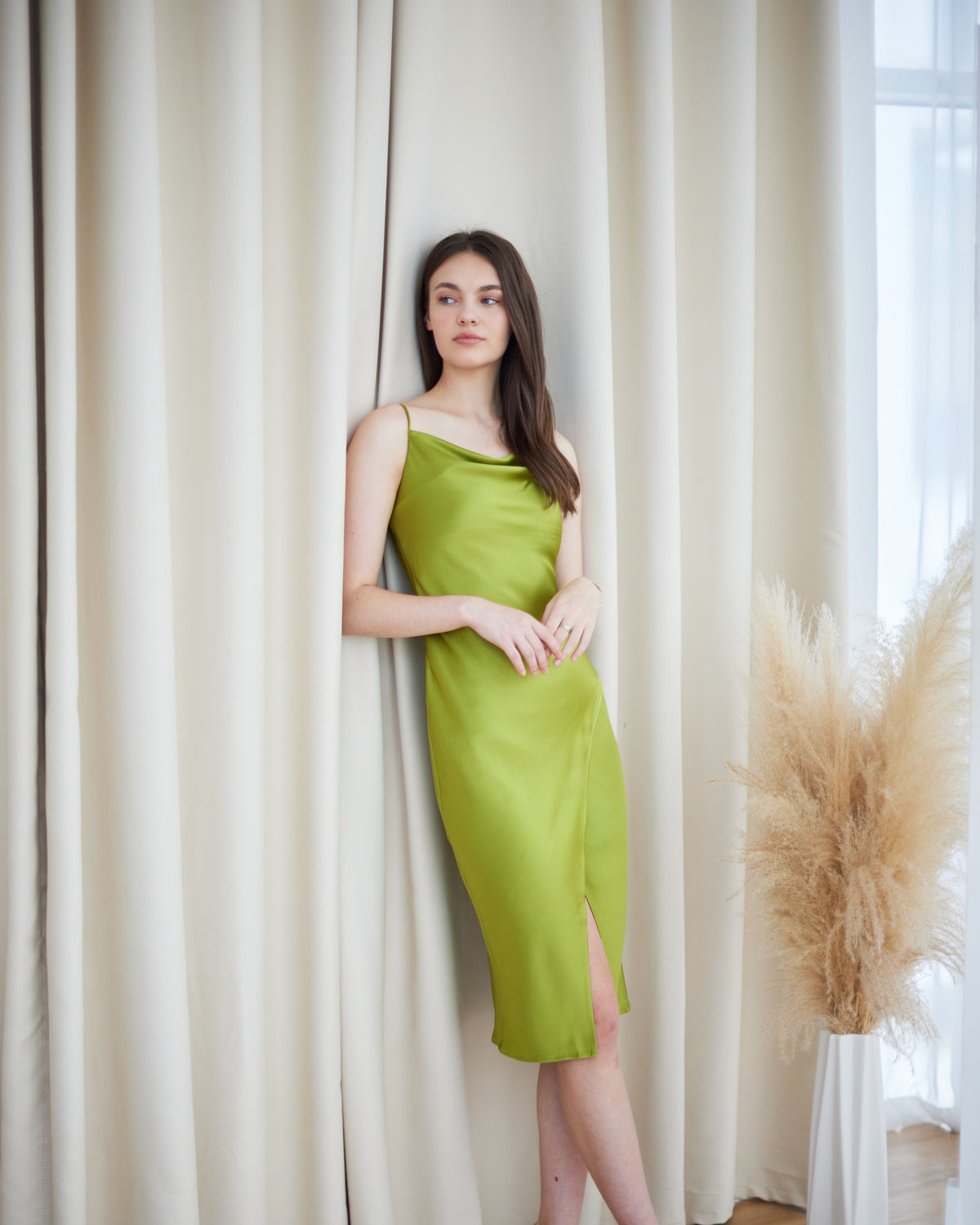 Florentina Silk Dress (SLKSIDR008)